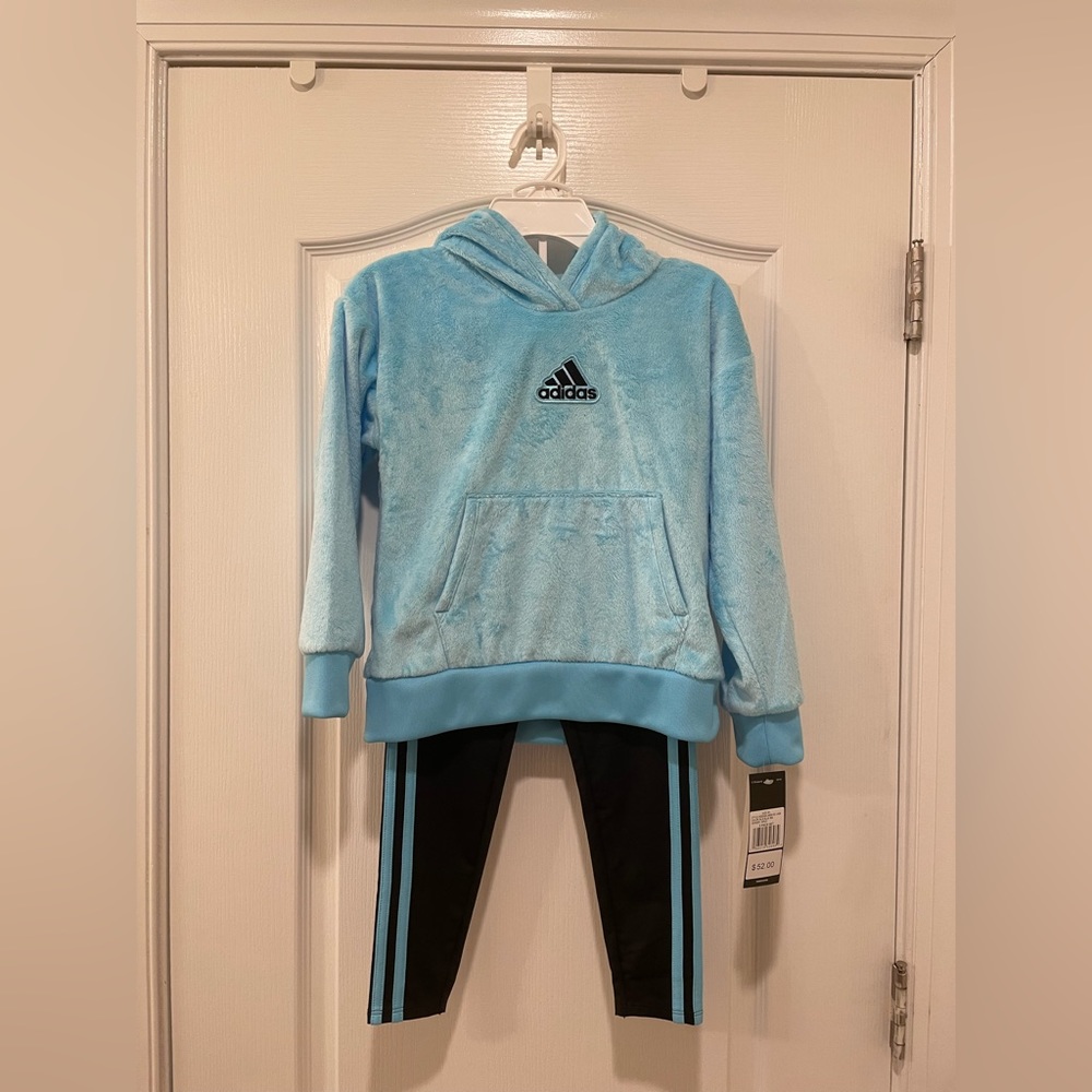 Adidas Girl’s Pullover & Leggings Set